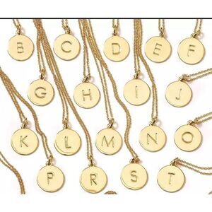 Kate Spade One in a Million Initial Necklace Letter D Gold Plated Rolo Chain